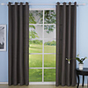 (One Panel) Solid Grey Contemporary Energy Saving Curtain
