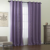 (One Panel) Solid Modern Polyester Cotton Blend Eco-friendly Curtain Set