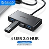ORICO 4USB3.0 HUB With Micro USB Power Port Multiple 4 Port USB 3.0 Splitter High Speed OTG Adapter for Computer Laptop Accessories Lightinthebox