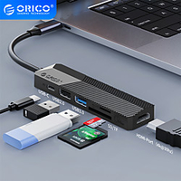 ORICO High Speed LED Indicator Support Power Delivery Function USB 3.0 USB C to USB 3.0 USB 3.0 USB C TF Card HDMI PD 3.0 USB2.01 USB Hub 6 Ports For Windows,  PC,  Laptop Lightinthebox