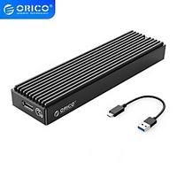 ORICO LSDT M.2 SSD Case SATA USB 5Gbps NGFF SSD Case M2 SATA NGFF 5Gbps M.2 NVME Enclosure Disk Box M.2 SSD Case Lightinthebox