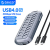 ORICO LSDT USB4.0 M.2 NVME SSD Case NVMe 40Gbps M2 NVMe Case Compatible with Thunderbolt 3 USB 3.2/ 3.1/3.0 Type C Protocols USB4 Lightinthebox
