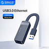 ORICO Network Card USB3.0 Ethernet Adapter Type A to RJ45 Lan Ethernet USB for Windows 10 PC Nintendo Switch Lightinthebox
