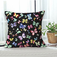 Pastoral Double Side Cushion Cover 1PC Soft Decorative Square Throw Pillow Cover Cushion Case Pillowcase for Bedroom Livingroom Superior Quality Machine Washable Outdoor Cushion for Sofa Couch Bed Chair Lightinthebox
