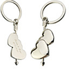 Personalized An Arrow Through Hearts Key Ring (Set of 6)