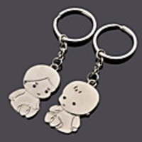 Personalized Baby Couple Keychain - Set Of 6