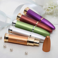 Personalized Bullet Shaped Alloy Perfume Bottle - Set of 4 (Mixed Color)