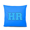 Personalized Canvas Cushion Cover with 2 Embroidered Letters (More Colors)