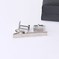 Personalized Classic Cufflinks And Tie-bar