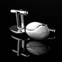 Personalized Classic Simple Silver Cufflinks