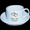 Personalized Coffee Cup Mug with Plate