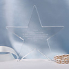 Personalized Five-potinted Star Wedding Cake Topper