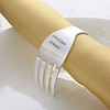 Personalized Fork Design Napkin Ring