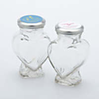 Personalized Heart Shaped Candy Jar - Set of 6 (More Design)