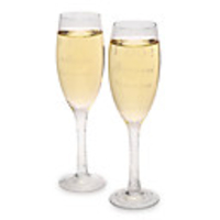 Personalized I Do Wedding Toasting Flutes(Set of 2)