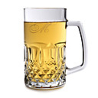 Personalized Initial Glass Mug