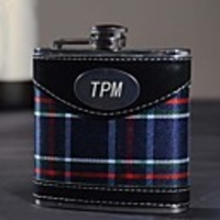 Personalized Pretty 6-oz Flask
