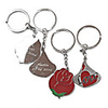 Personalized RoseLove Keyring - Set of 4 Pairs