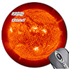 Personalized Round Fireball Mouse Pad
