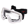 POLISI Snow Googgles White Frame Transparent Sensor Mirror Lens