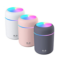 Portable 300ml Humidifier USB Ultrasonic Dazzle Cup Aroma Diffuser Cool Mist Maker Air Humidifier Purifier with Romantic Light Lightinthebox