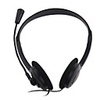 Portable 3.5mm Headphone Headset with Microphone for PC Laptop