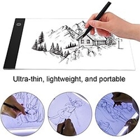 Portable A5 LED Copy Board Light Tracing Box Ultra-Thin Adjustable USB Power Artcraft LED Trace Light Pad For Tattoo Drawing Streaming Sketching Animation Stenciling Lightinthebox