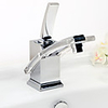 Post Modern Bathroom Sink Faucet (Chrome Finish)