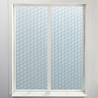 Postmodern Minimalism Regular Geometric Chocolate Bar Window Film