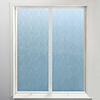 Postmodern Minimalism Regular Water Waves Allover Window Film