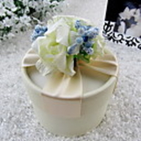 Pound Favor Box with Flowers (Set of 30)
