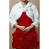 Pretty Faux Fur Long Sleeve Wedding/Evening Jacket