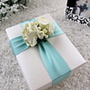 Pretty Favor Box With Ribbon Sash and Flowers (Set of 30)