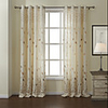 Print Leaf Energy Saving Curtain Panel