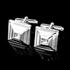 Pyramid Shaped Cufflinks In Gift Box