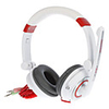 QINGSHENG QS-166 3.5mm Stereo On-Ear Headphone with Mic and Remote for PC