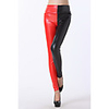 Red and Black High Waist Leggings