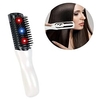 Red And Blue Light Massage Comb,  Hairdressing Vibration Electric Massage Straightener,  Non-invasive Hair Automatic Air Bangs Curly Hair Massage Comb (without Battery) Lightinthebox