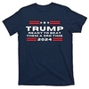 Red And White Stripes T-Shirt Mens 3D Shirt For Election Black 2024 Cotton Trump Mugshot Never Surrender Unisex Classic Travesty Of Justice Crew Neck Clothing Apparel Stamping Outdoor Street