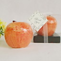 Red Apple Candle
