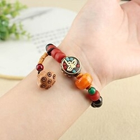 Red Bean Send Acacia Bracelet Red Long Ethnic Bracelet Lightinthebox