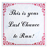 Red Floral Pattern Opening Indicator