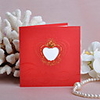 Red Hollow-out Pumpkin Coach Wedding Invitation (Set of 50)