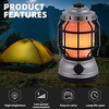 Retro Portable Lanterns Flashlight Stepless Dimming Rechargeable Camping Tent Travel Outdoor Lighting Equipment Light Lamp Lightinthebox