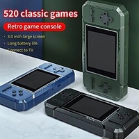 Retro Portable Mini Handheld Game Console 8-Bit 3.0 Inch Color LCD Game Player Built-in 800 Games Lightinthebox