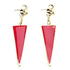 Retro Punk Color Skull Earrings