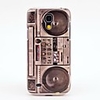 Retro Radio Pattern Hard Back Cover Case for Samsung Galaxy S4 Mini I9190