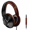 Retro Style Over-ear Headphone with Mic and Hi-Fi(White)