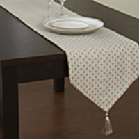 Retro Style Patterned Table Runner