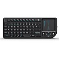 Rii Mini X1 2.4G Wireless 92 Keys Keyboard with Touchpad for Google TV Box/PS3/PC